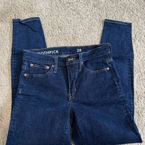 J. Crew Dark Blue Skinny Jeans